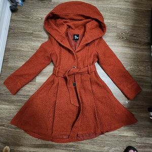 Orange coat